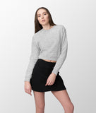 Black Skirt with full sleeve tee