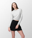 Black Skirt with full sleeve tee