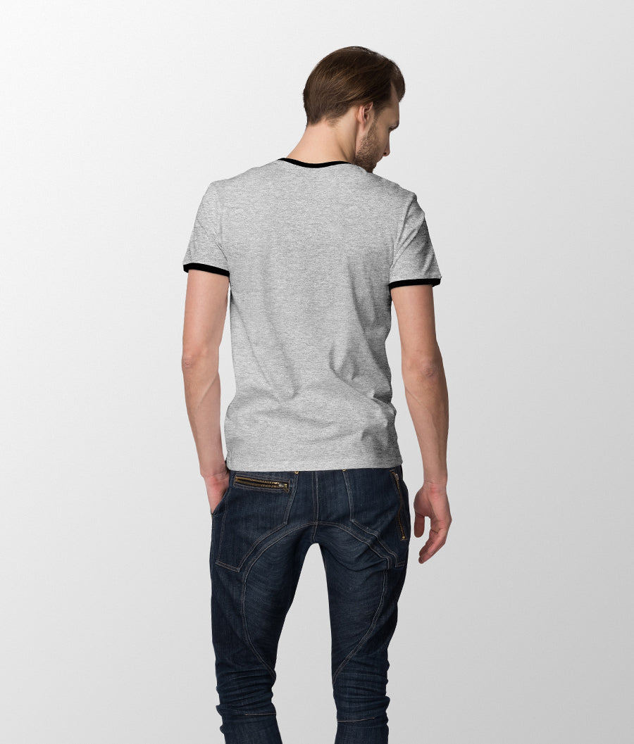 Round Neck Half Sleeves Tees